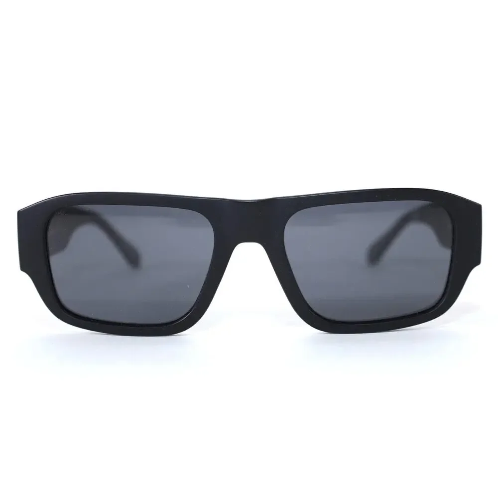 Quay Australia NIGHT CAP Rectangle Sunglasses Polarized - Matte Black/Black - Picture 11 of 11